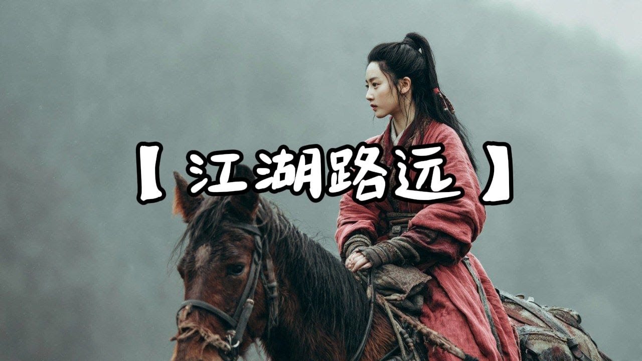【2026最好听的中文歌】江湖路远 - 威威  【武侠风】好听中文歌曲。《动态歌词Lyric》