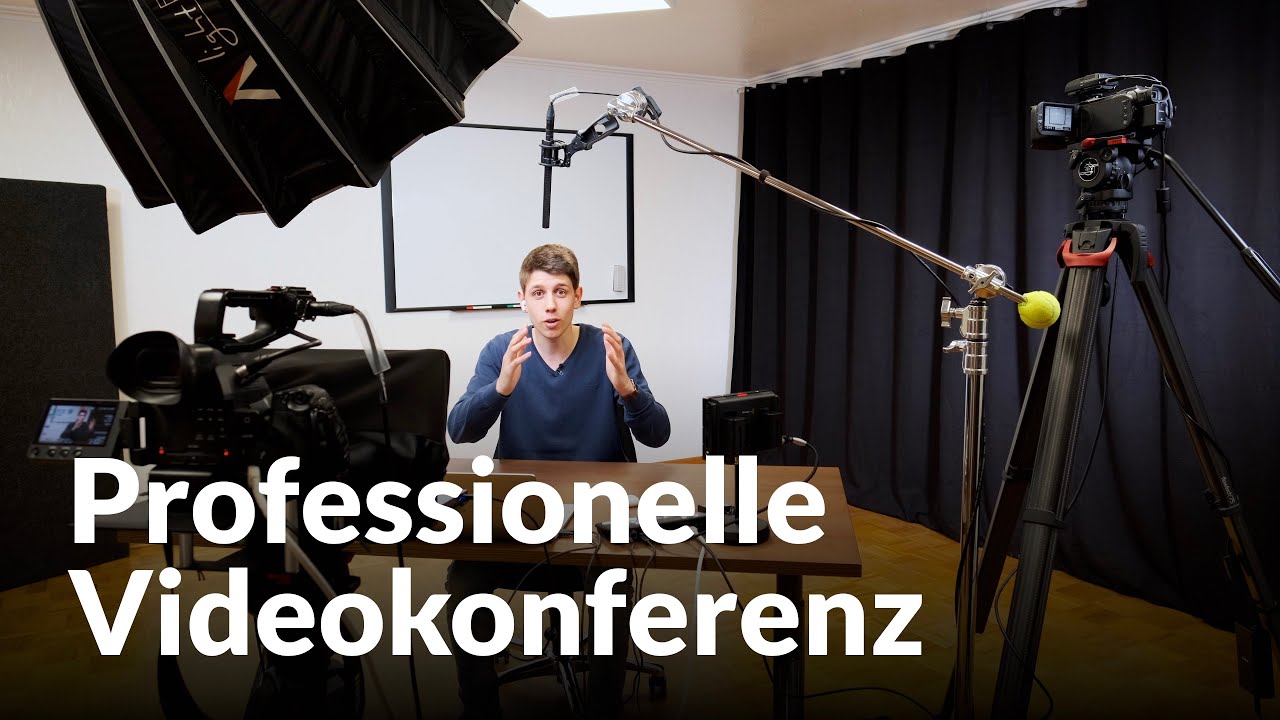 Professionelle Videokonferenz – Mein Setup für Zoom & Teams Online Konferenzen