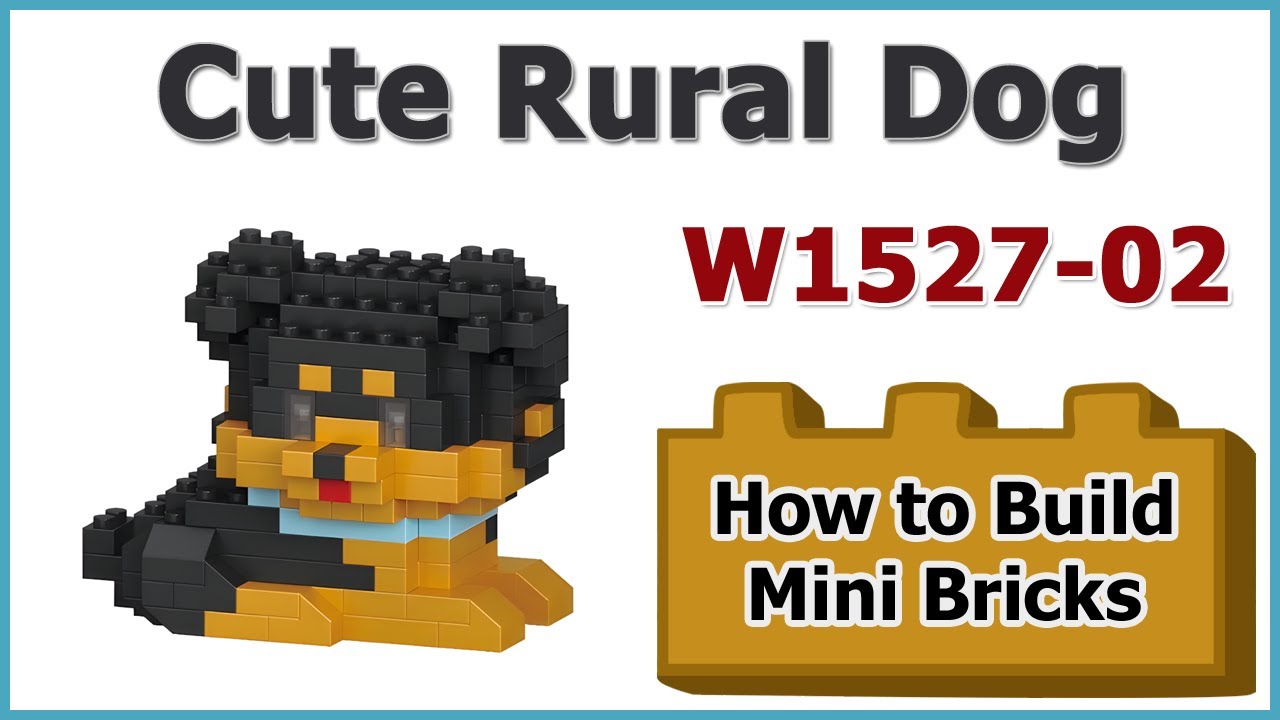 How to Build Rural Dog Blocks - LeleBrother W1527-02 Review Instructions Specifications