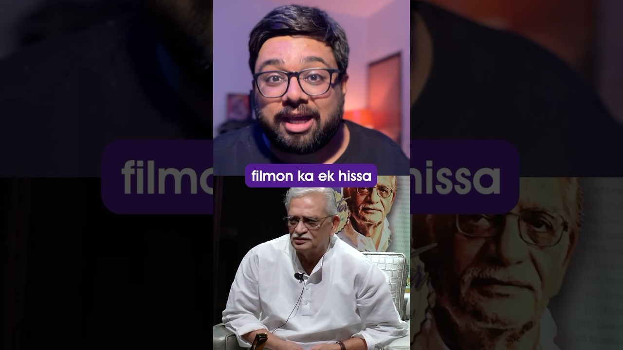 10 underrated films and shows by Gulzar on YouTube ❤️ #shorts