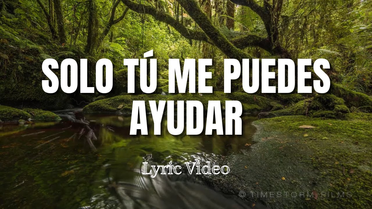 ✔ SOLO TÚ ME PUEDES AYUDAR (Arca de Fuego) - [Letra] 🎤🎧 |  Dios Eterno - CDV