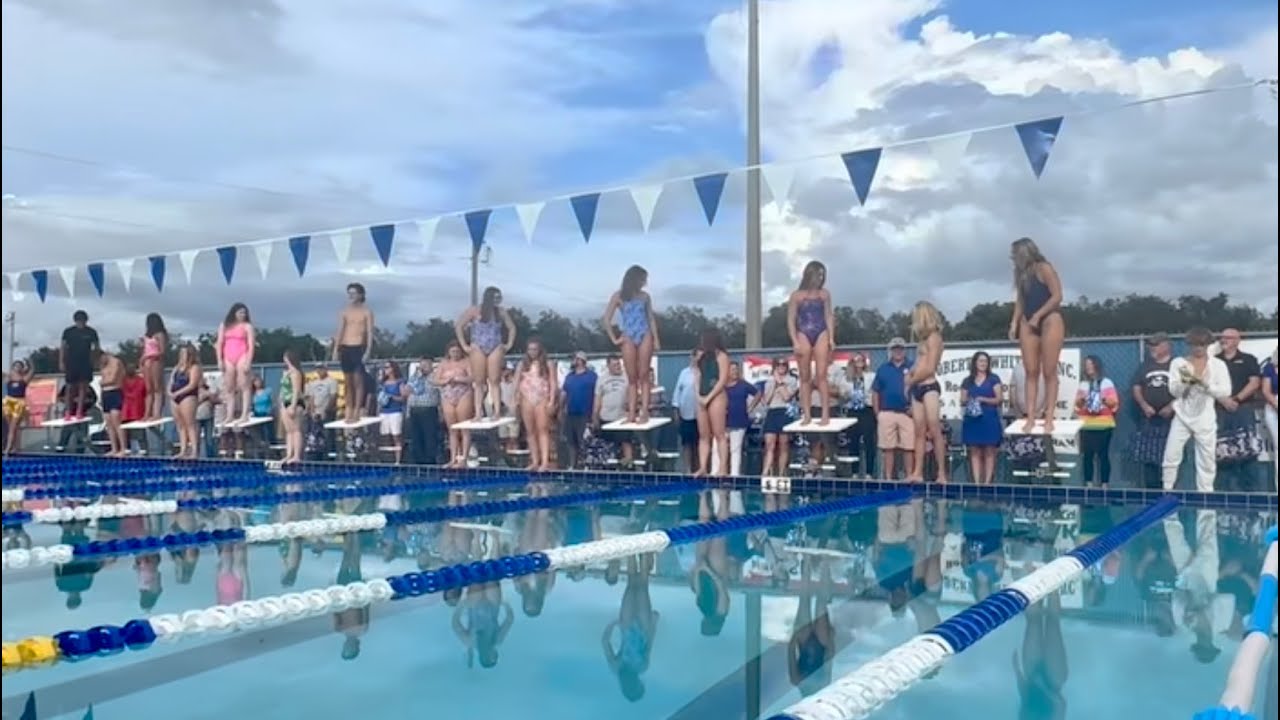 SHS Swim & Dive Senior Night 2024