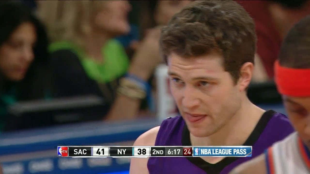 2014.02.12 - Jimmer Fredette Career Night Full Highlights at Knicks - 24 Pts, On Fire!
