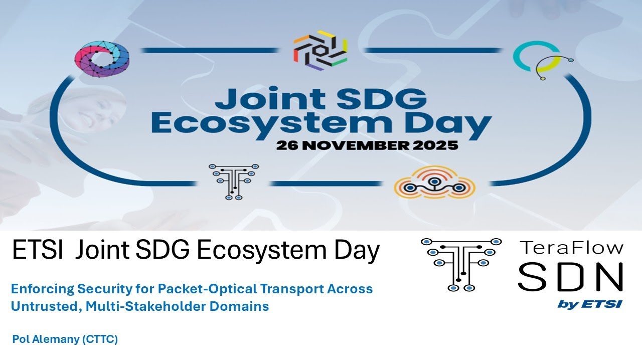 Enforcing Security for Packet Optical Transport Across Untrusted Multi Stakeholder .. by Pol Alemany