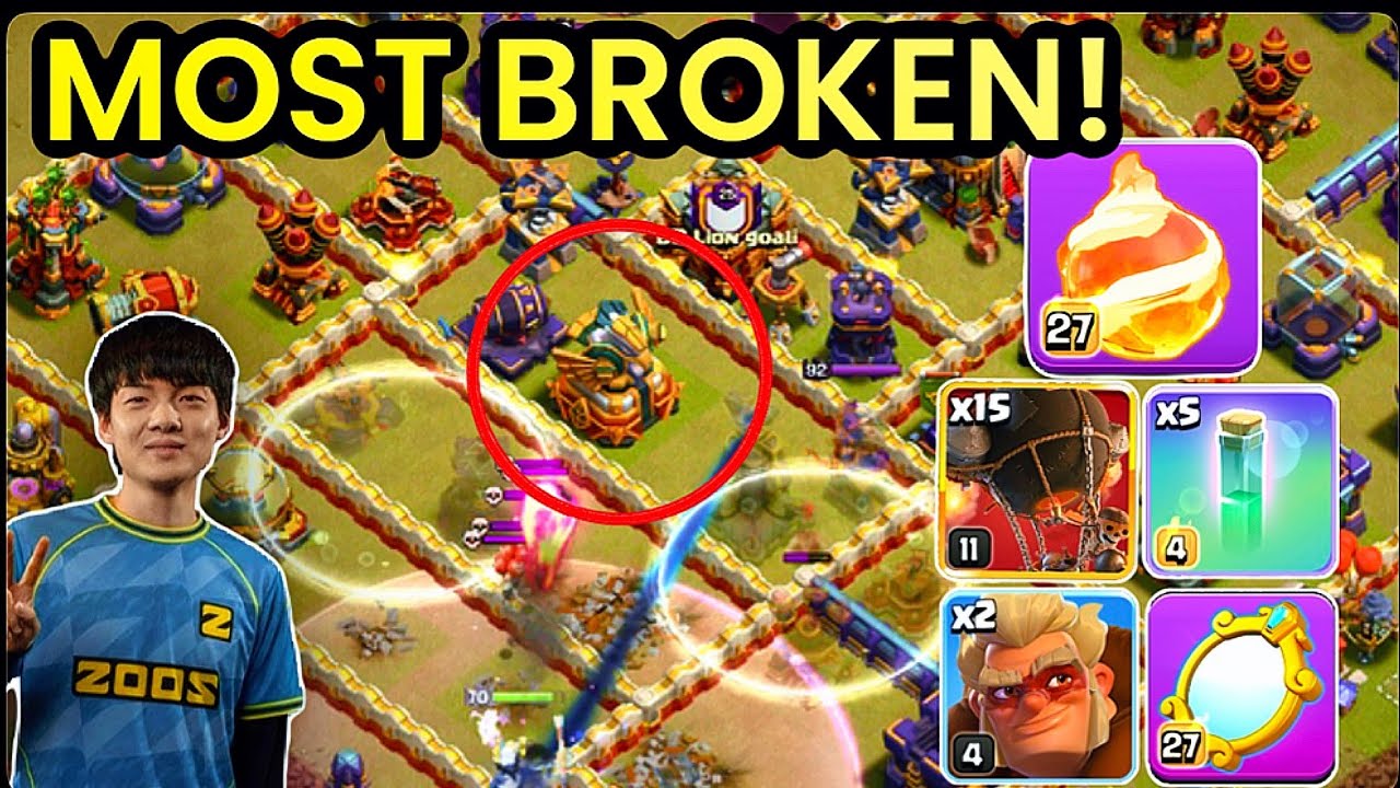 How To Use FireBall Rocket Loons At Th16! 🔥 | Clash of Clans 