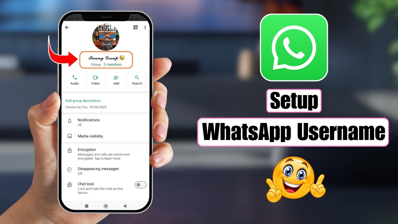 Как настроить имя пользователя в WhatsApp