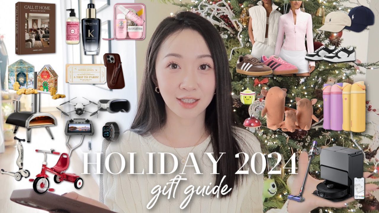 HOLIDAY GIFT GUIDE 2024｜60多个好物🎁 节日送礼指南｜提前趁黑五搞定所有人！