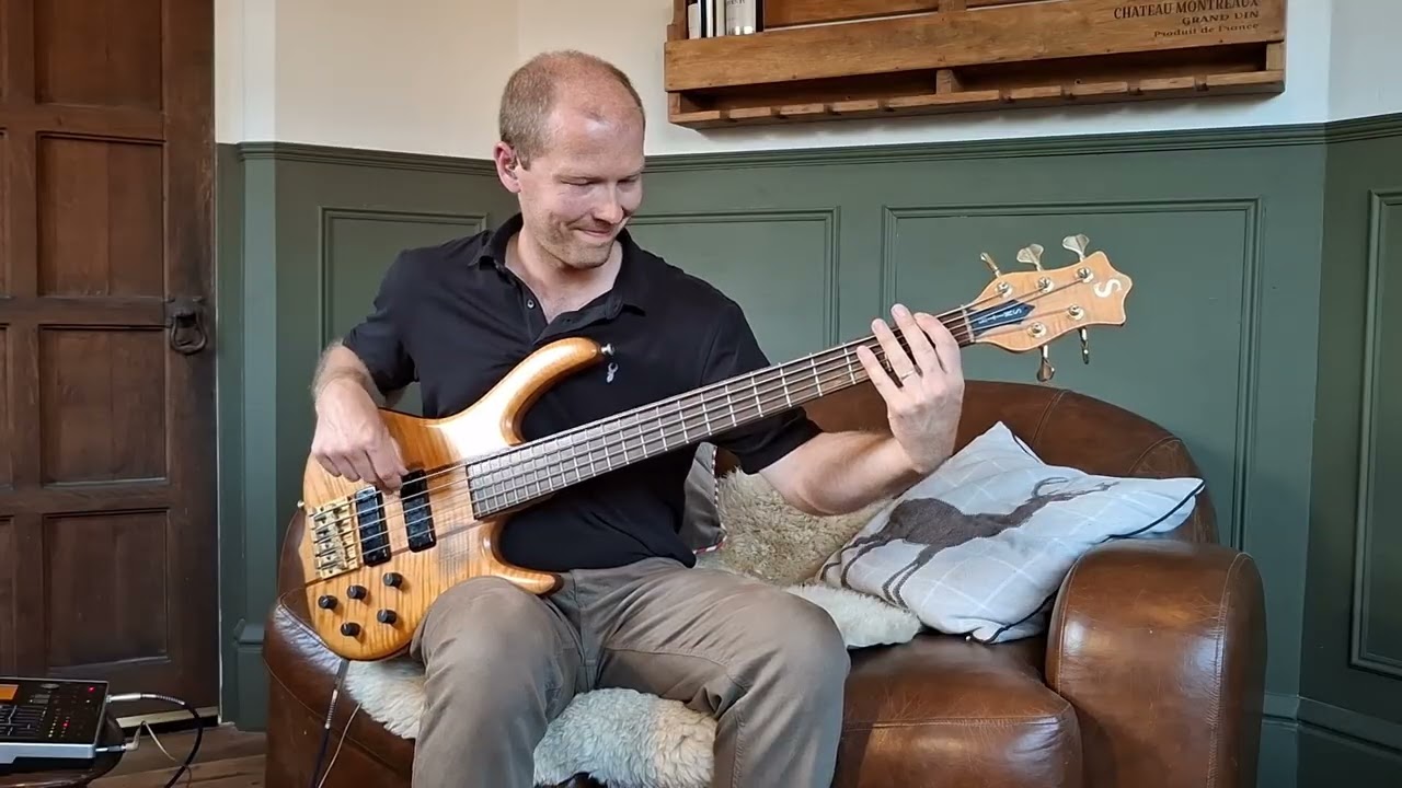 Saved By Grace (Israel Houghton) Bass Cover by Mike Summers