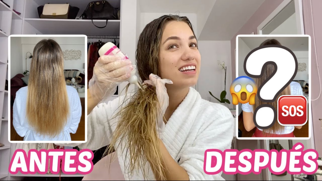 ME PINTÉ EL PELO EN CASA 😱 Y ESTO PASÓ | Natalia Merino