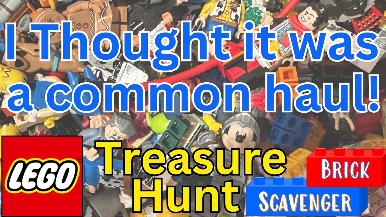 Lego Minifigure Treasure Hunt: I Thought It Was a Common Haul!