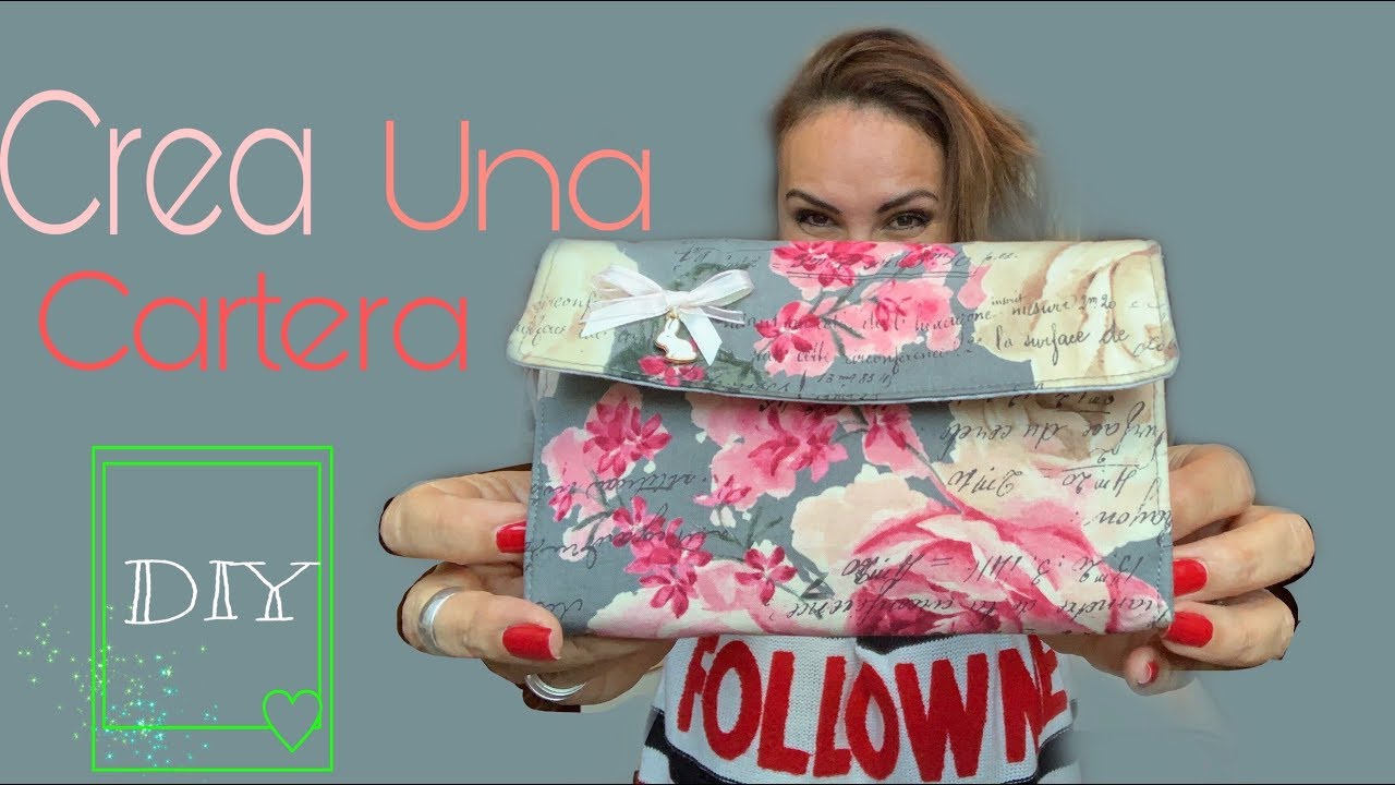 DIY |Cómo hacer una cartera fácil | mamá alba