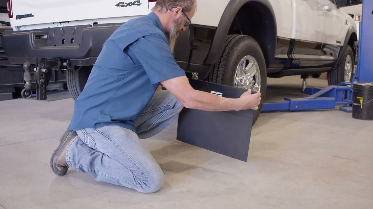 Dodge RAM Step N Mud Flap System Installation Instructions