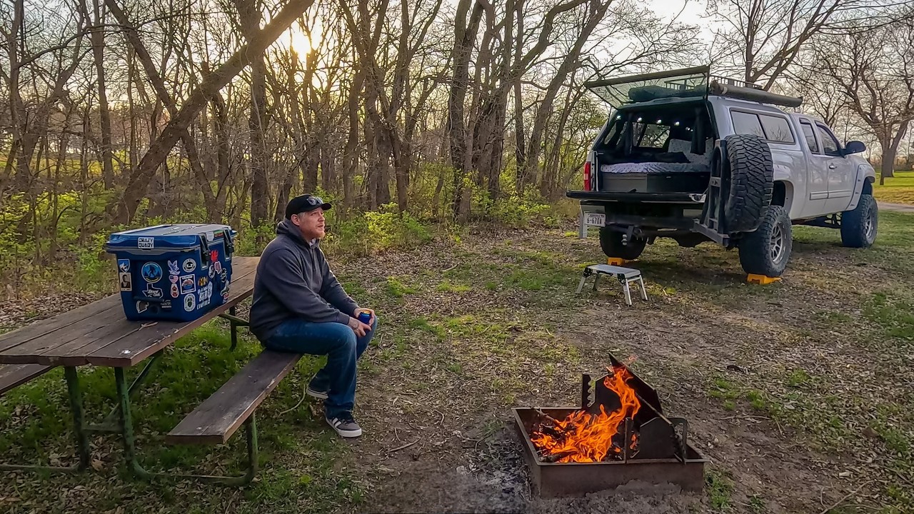 Touring A Massive Museum Over An Interstate & Cast Iron Philly Cheesesteak - Solo Truck Camping