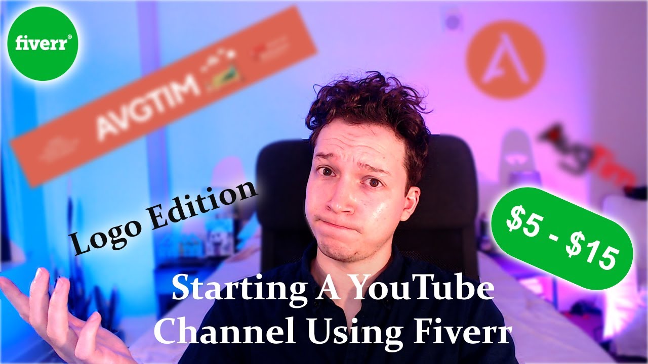 Building A YouTube Channel With Fiverr | Logo & Banner