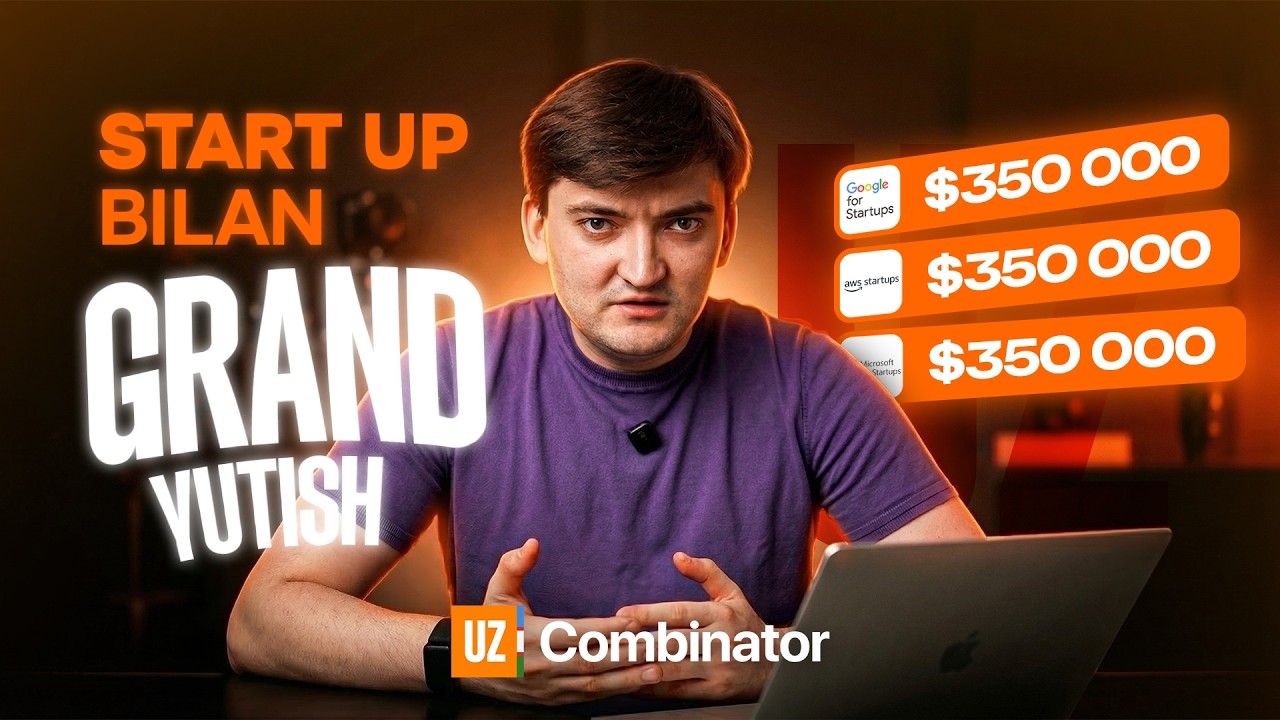 Startup qurib Google, Microsoft va AWS’dan $350,000 investitsiya olish mumkinmi? | Elzodxon bilan