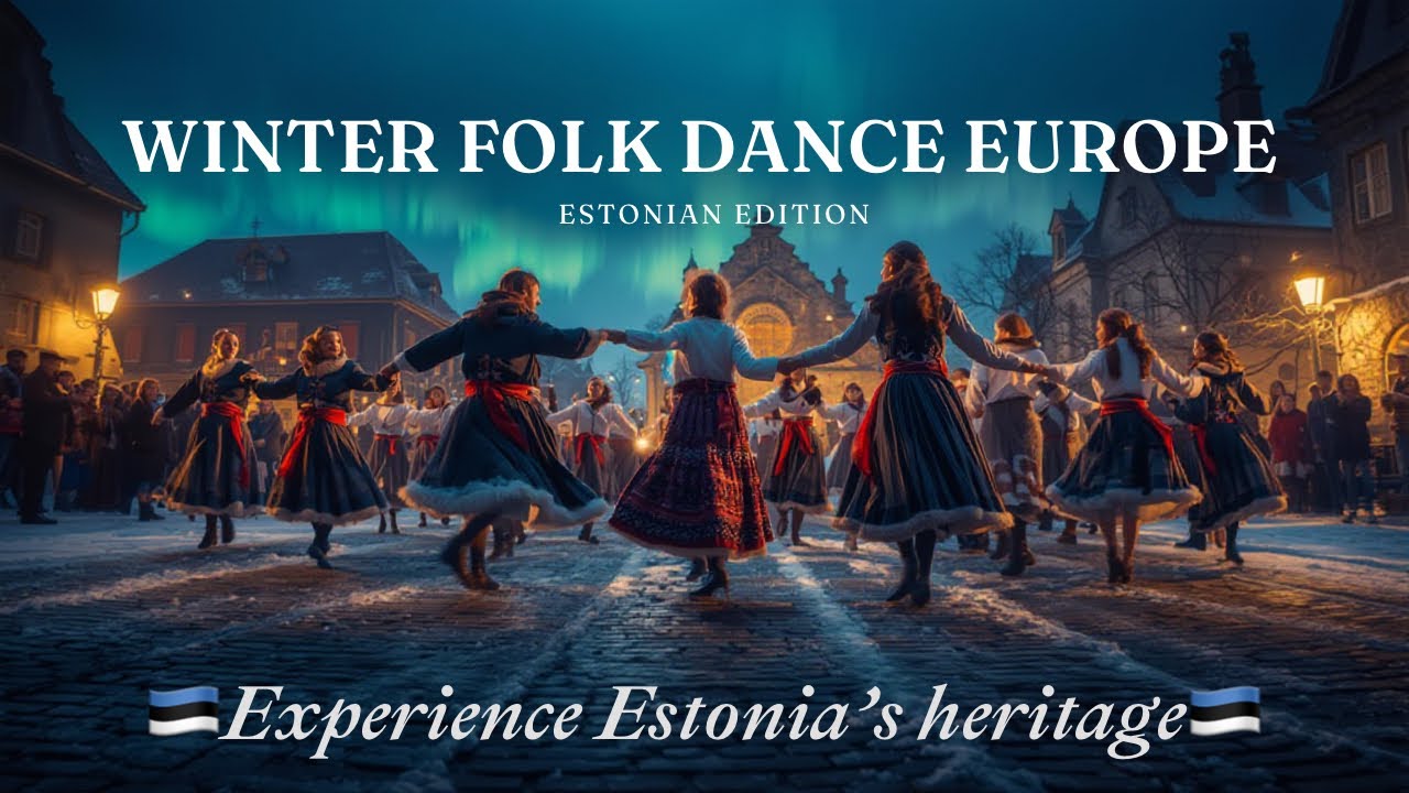 Folk Dance Fest in Estonia 🇪🇪 | Culture, Dance & Tradition #europetravel #europeanculture #estonia