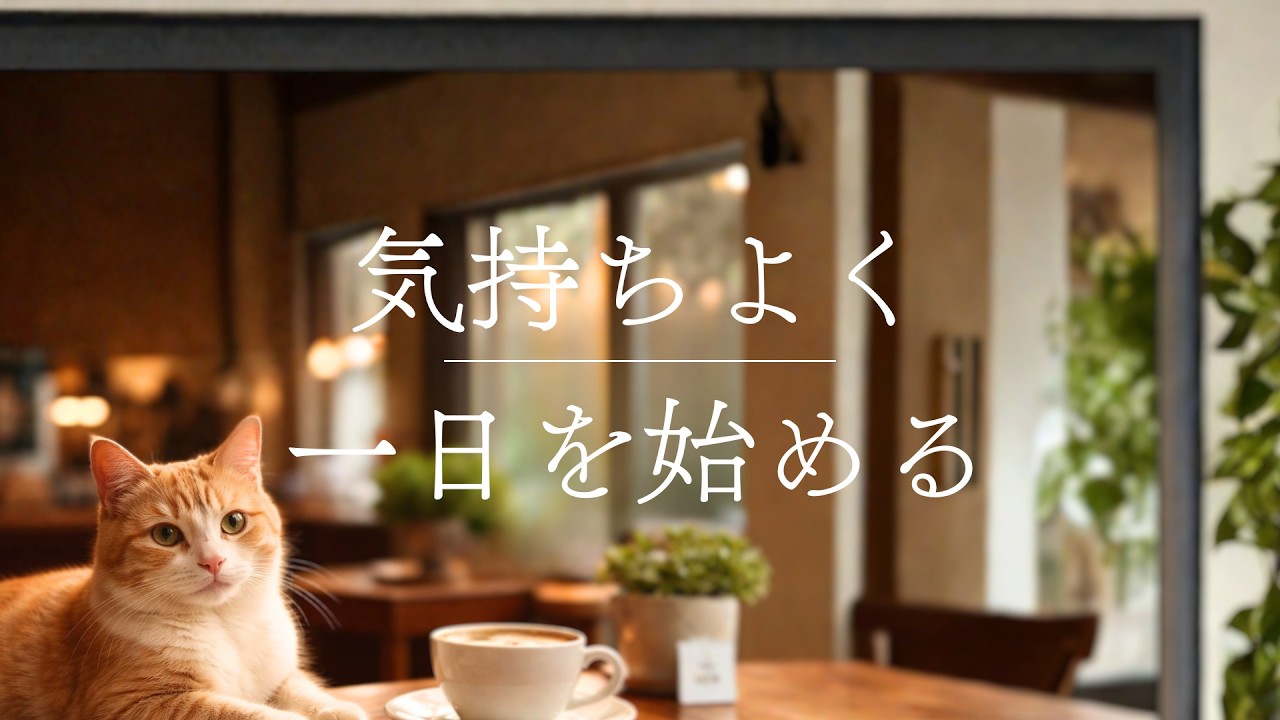 【朝カフェBGM】気持ちよく一日を始める作業用カフェ音楽｜Morning Focus Music