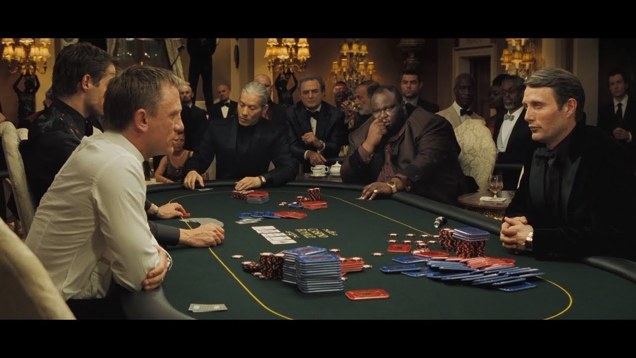 Casino Royale &ndash; poker scene in Hindi [HD] | JAMES BOND PLAYING POKER | OO7