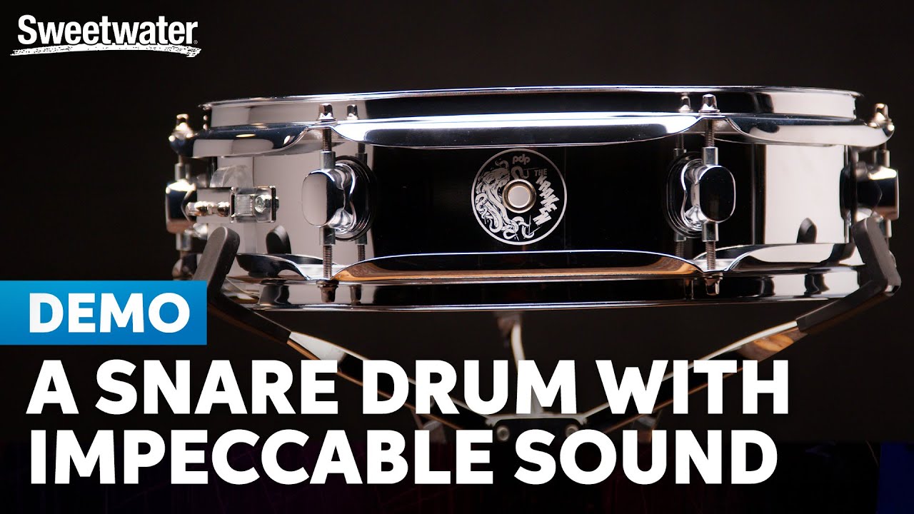 The PDP Kraken Chrome-over-steel Snare Drum Overview