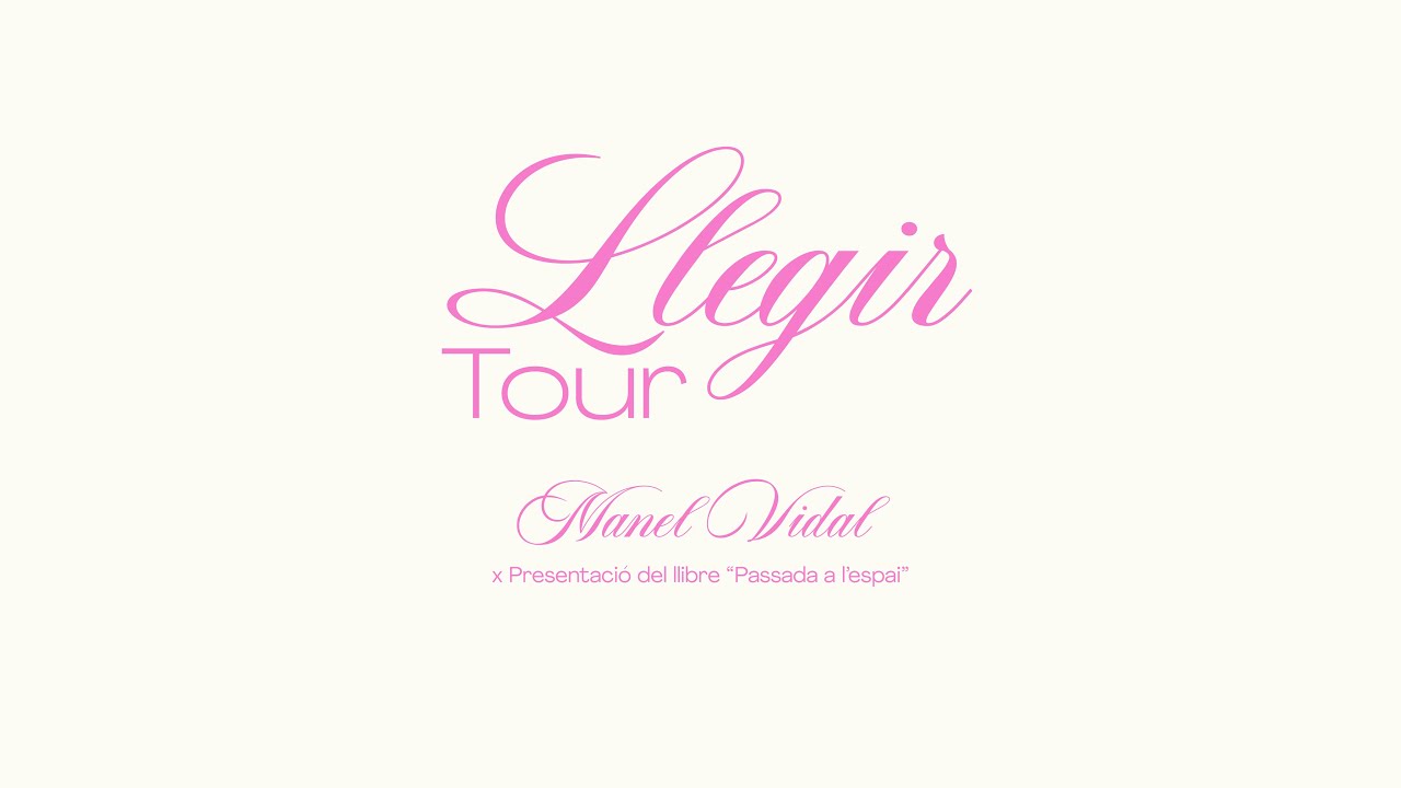 #27 | LLEGIR TOUR BARCELONA: Manel Vidal amb Manel Vidal