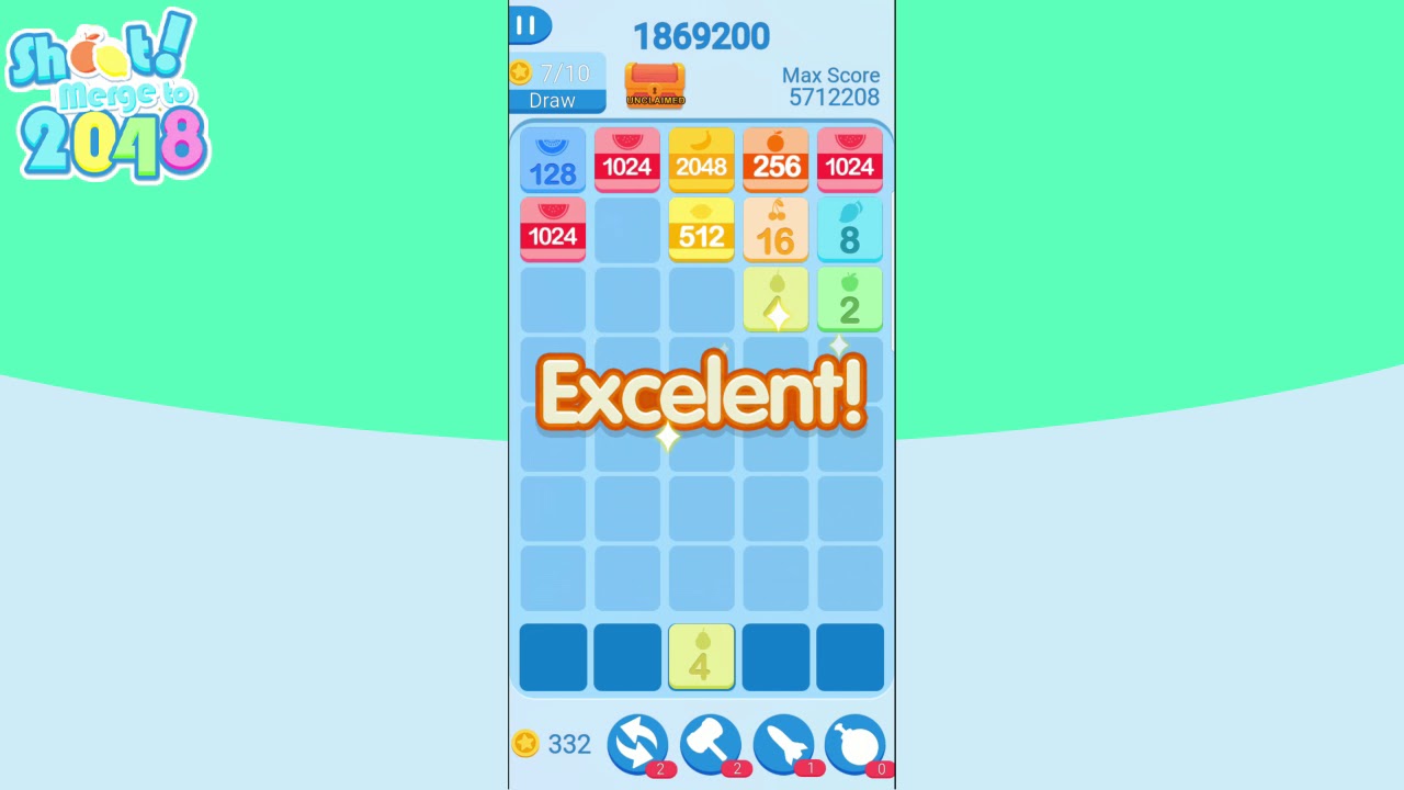Shoot & Merge 2048