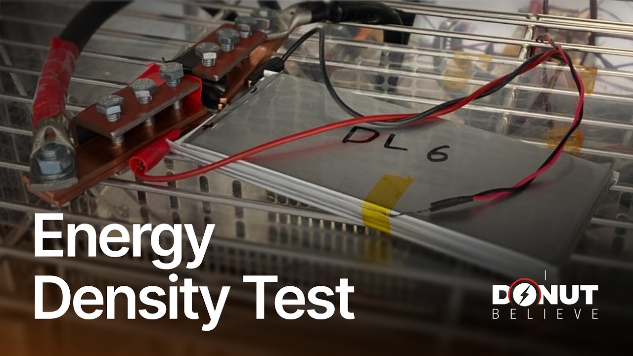 Energy Density Test |&nbsp;I Donut Believe