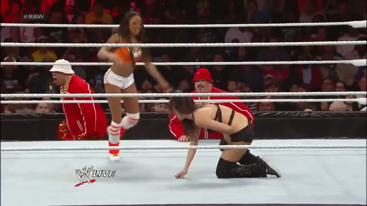 The Bella Twins vs. The Funkadactyls: Raw, Apr. 1, 2013