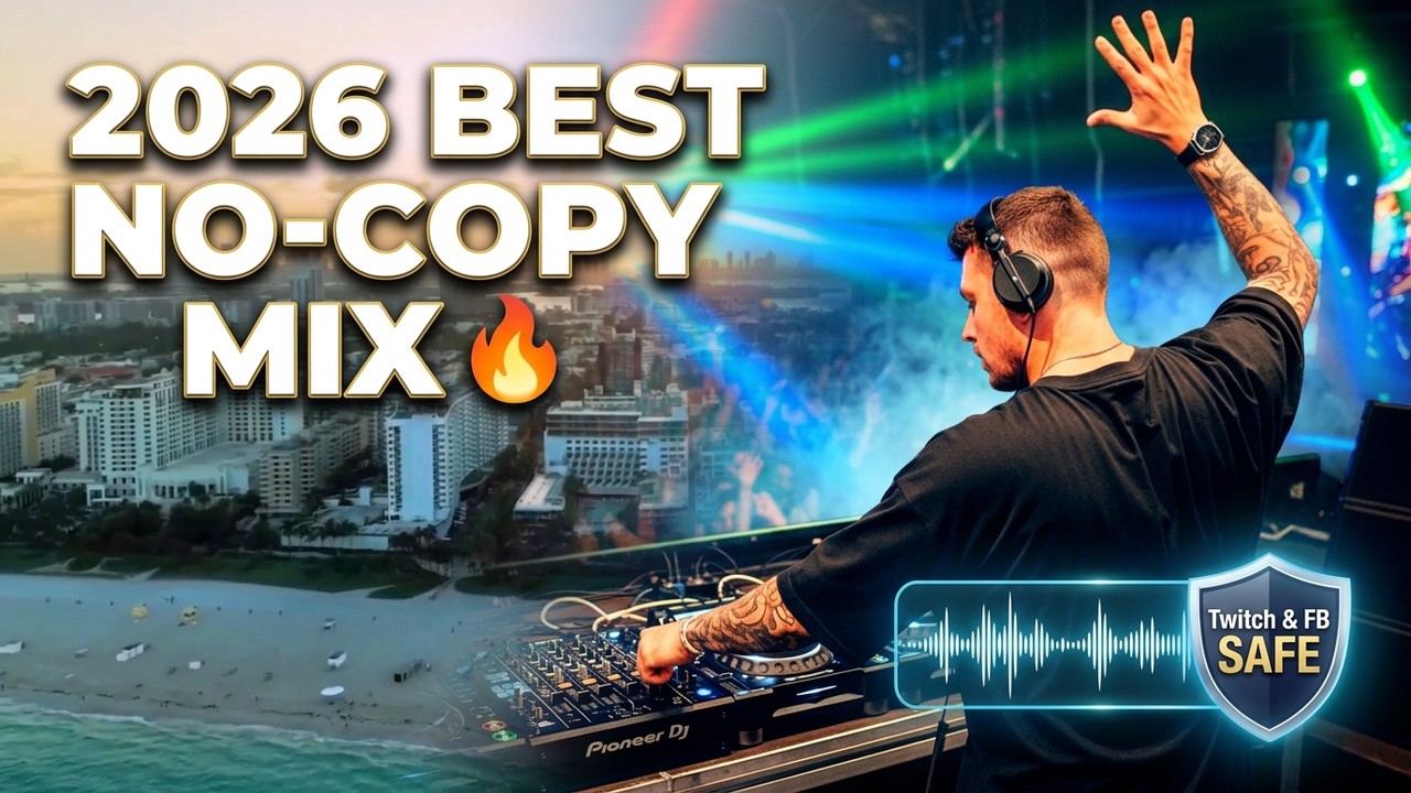 M&Ugrave;SICA SIN COPYRIGHT 2026 🔥 YouTube, Twitch, Facebook || Mix Musica Electr&oacute;nica SIN Copyright 2025