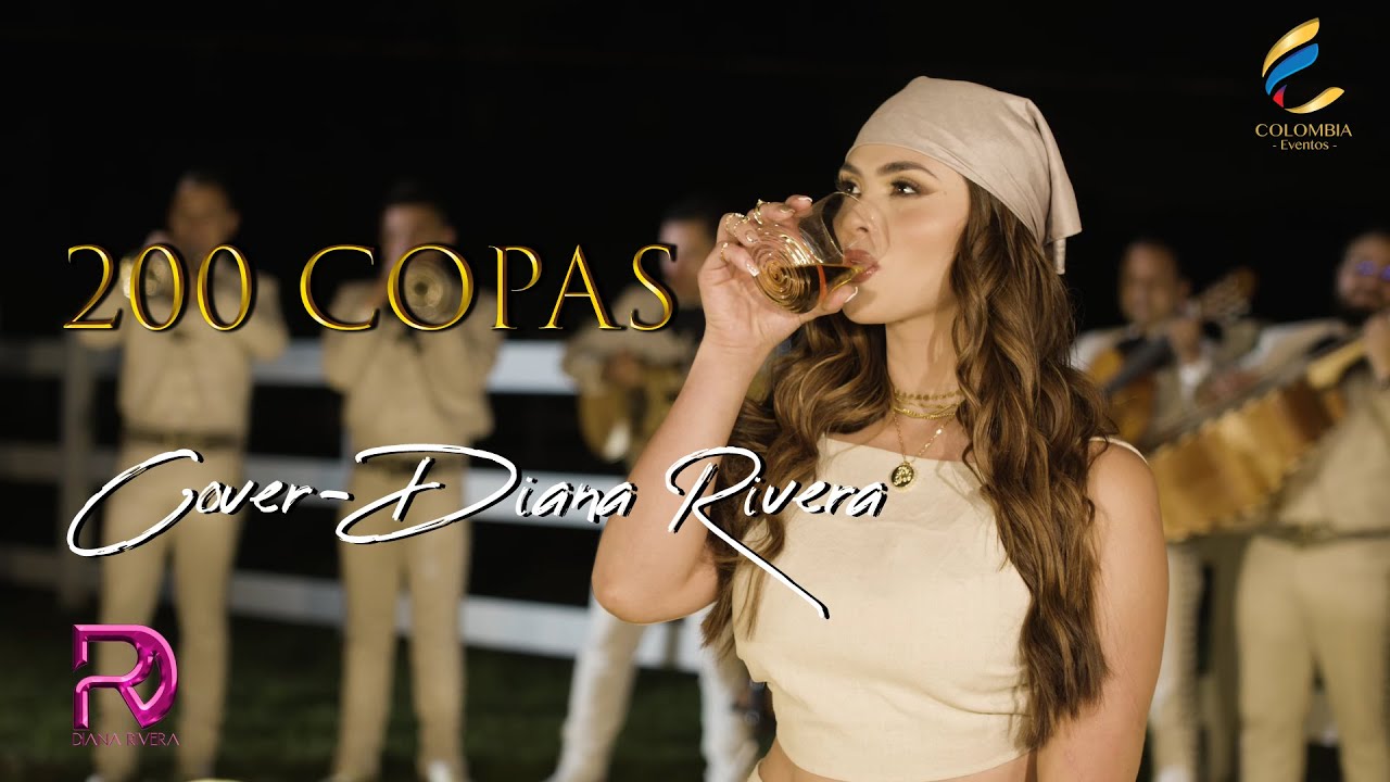 Diana Rivera - 200 Copas | Cover