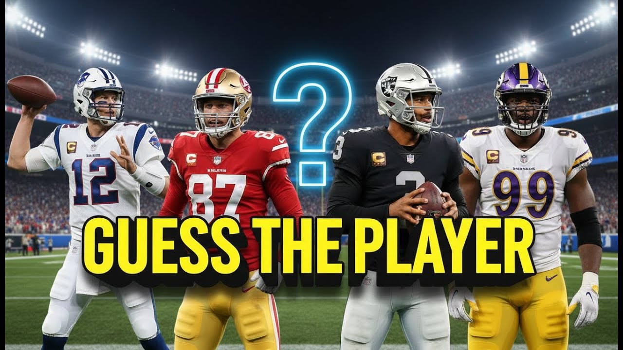 Only True NFL Fans Can Guess These Players 🏈 | Guess the Player Quiz
