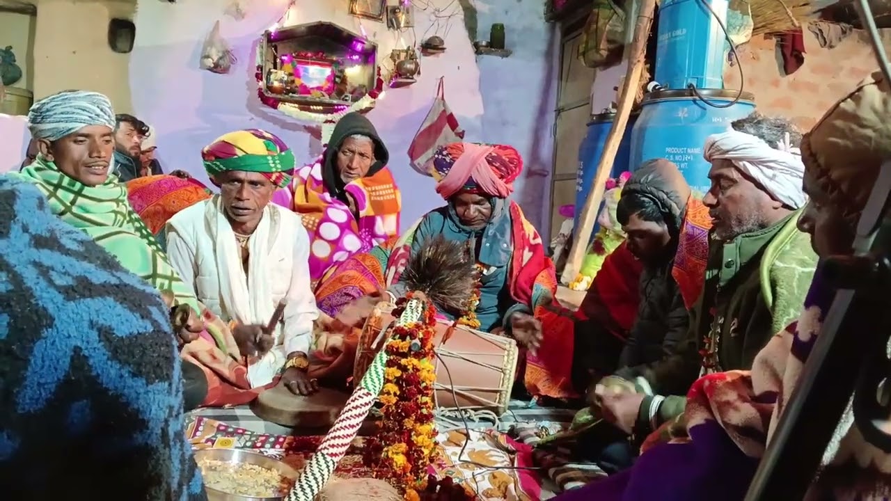खैला गायक उदाराम जी भील खैलिया भोपा रबारी बाबा का भारत 
