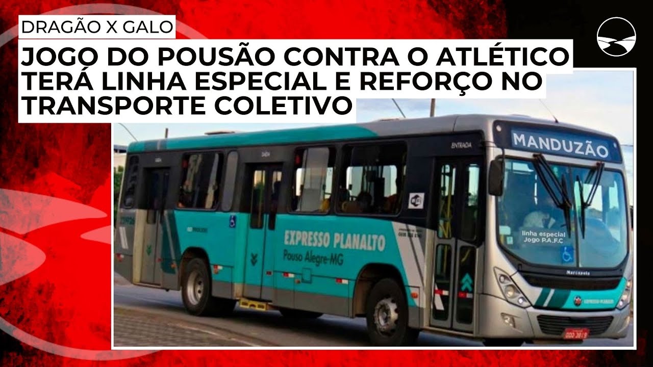 Jogo do Pousão contra o Atlético terá linha especial e reforço no transporte coletivo
