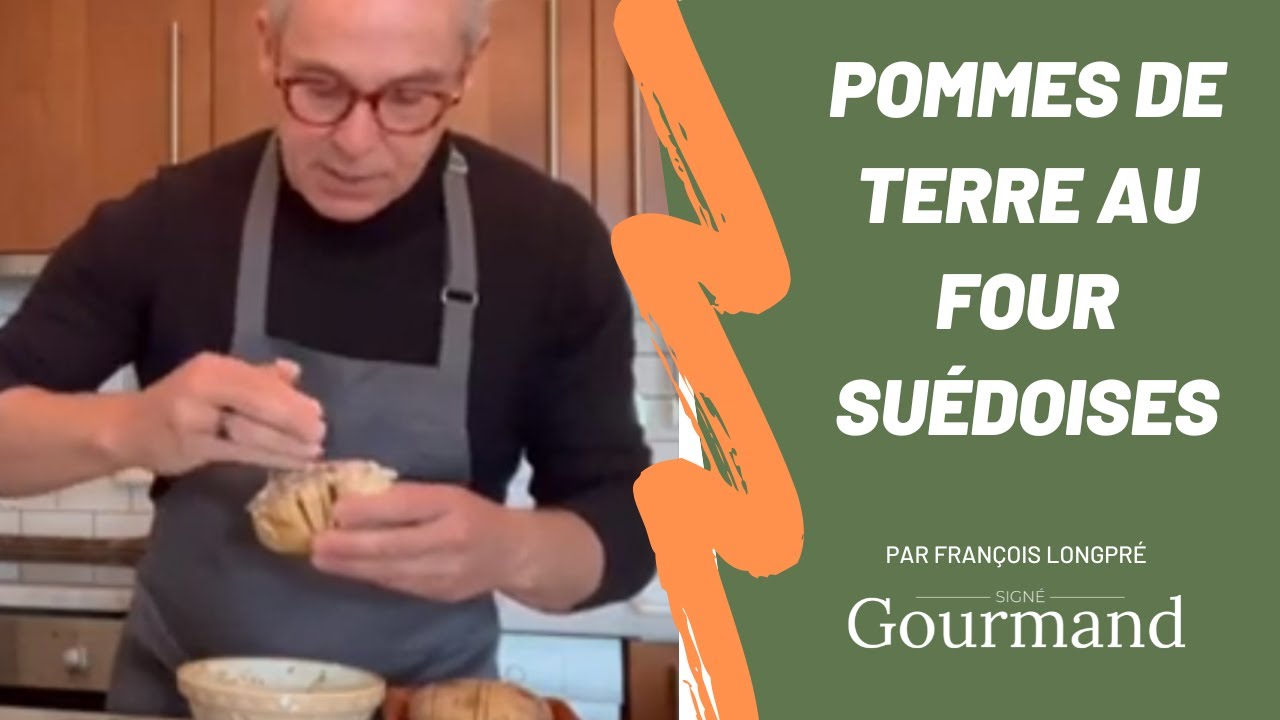 RECETTE DE POMME DE TERRE AU FOUR À LA SUÉDOISE - Hasselback
