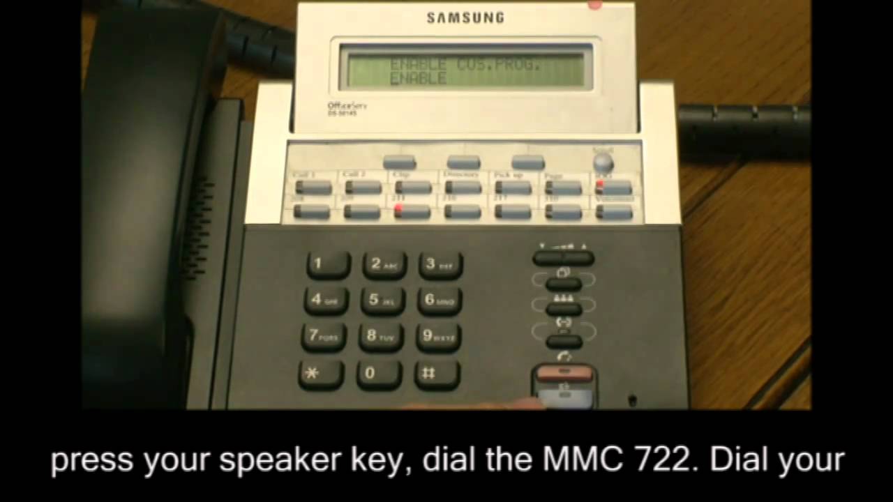 How to Use Soft Key Programming on a Samsung Telephone System