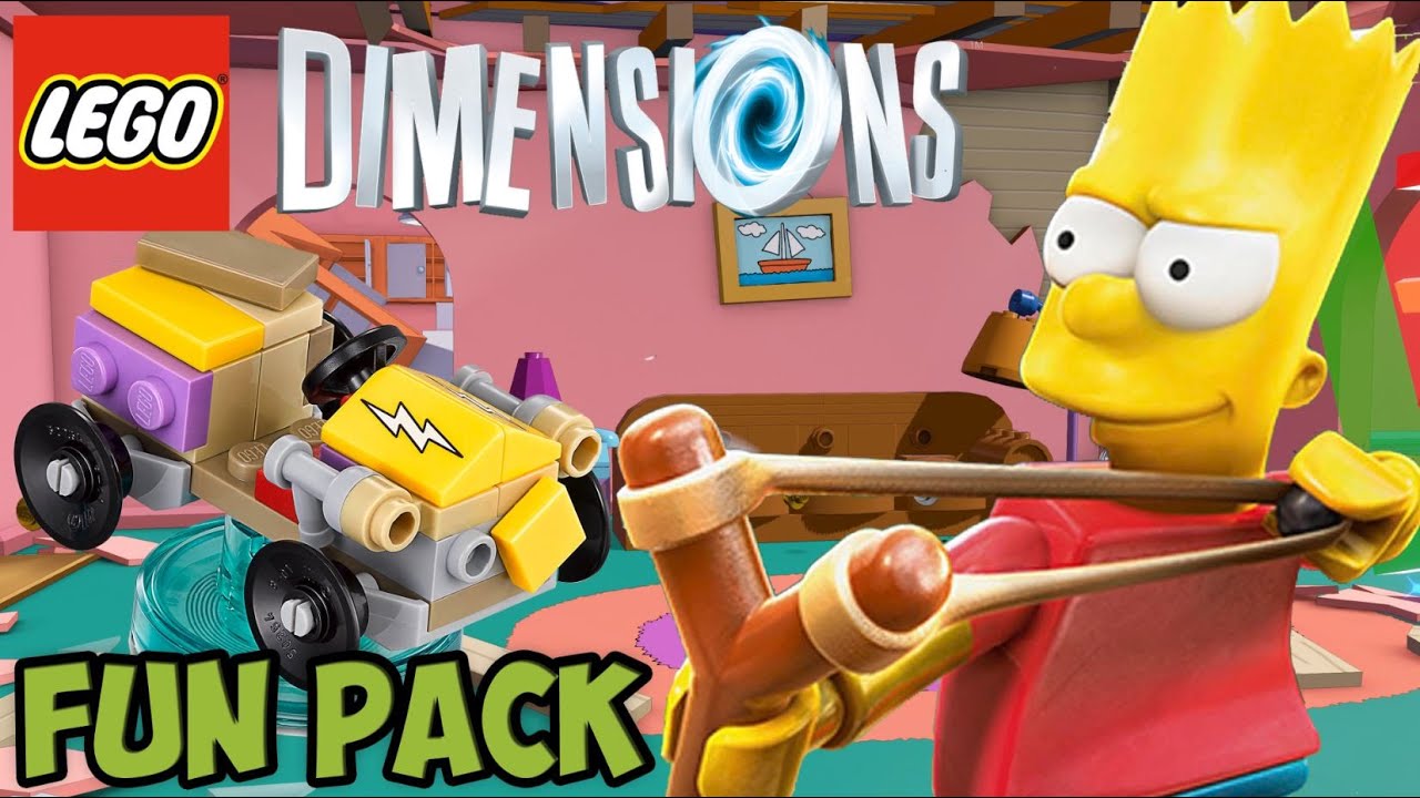 LEGO Dimensions: Bart (Simpsons) - Fun Pack - Free Roam + Unboxing (71211)