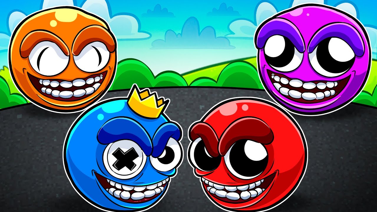 RAINBOW GIANT EVIL FACES! (New GEF Update)