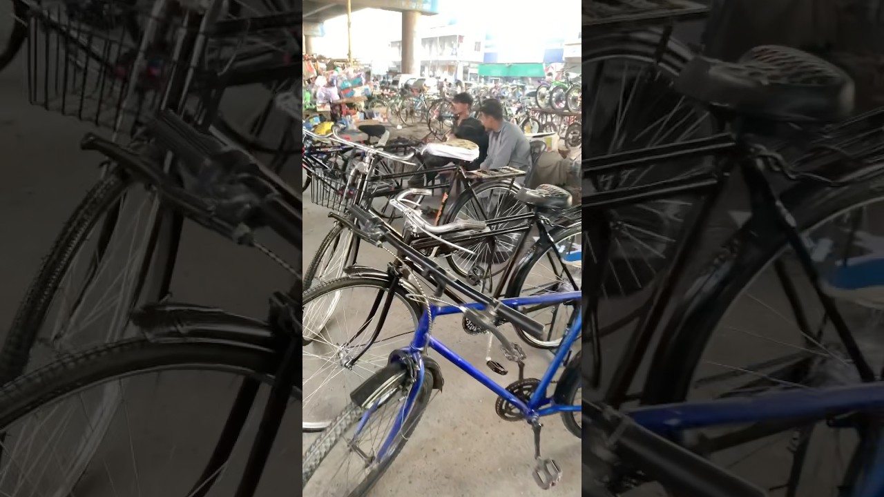 Used Cycle Market in Karachi #cycle #cyclmarket #shortsfeed #cycle #bicycle #karachi #bazar