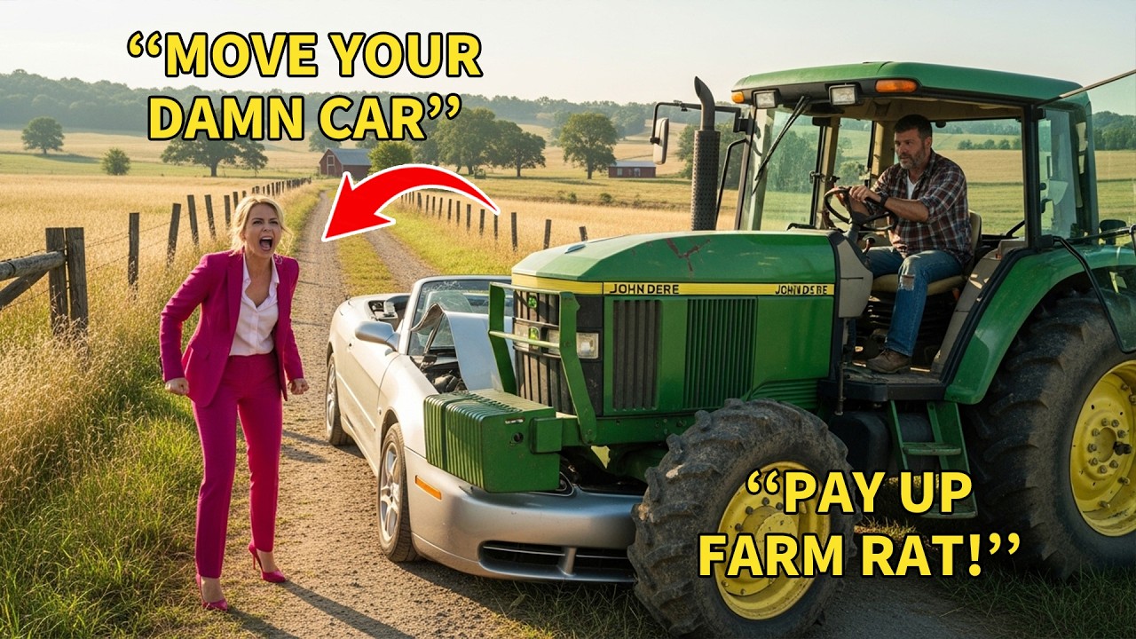 HOA Karen Blocked My Barn Door With Her New Bentley — So I Crushed It With My Tractor