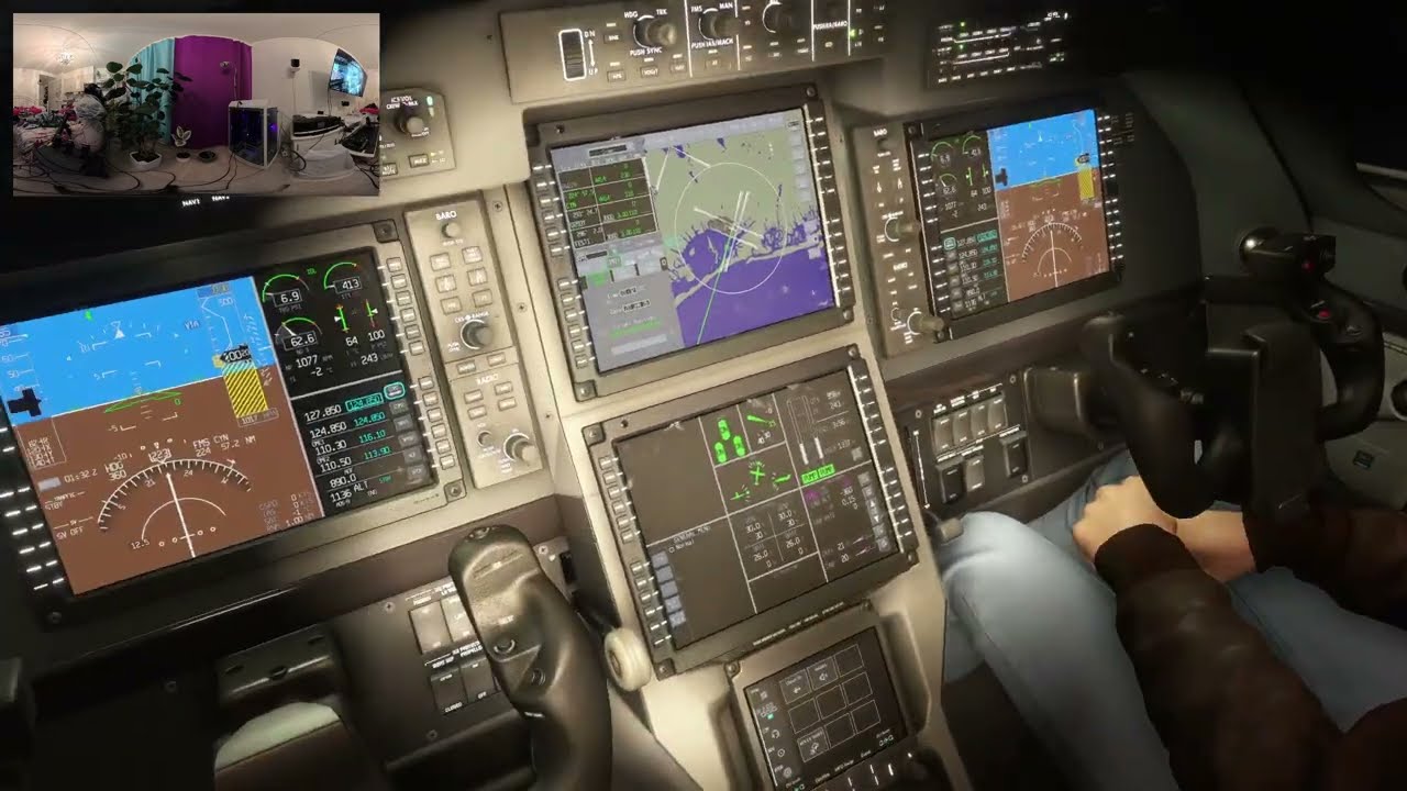 MSFS 2024  4K / KJFK-KPHL Night Flight