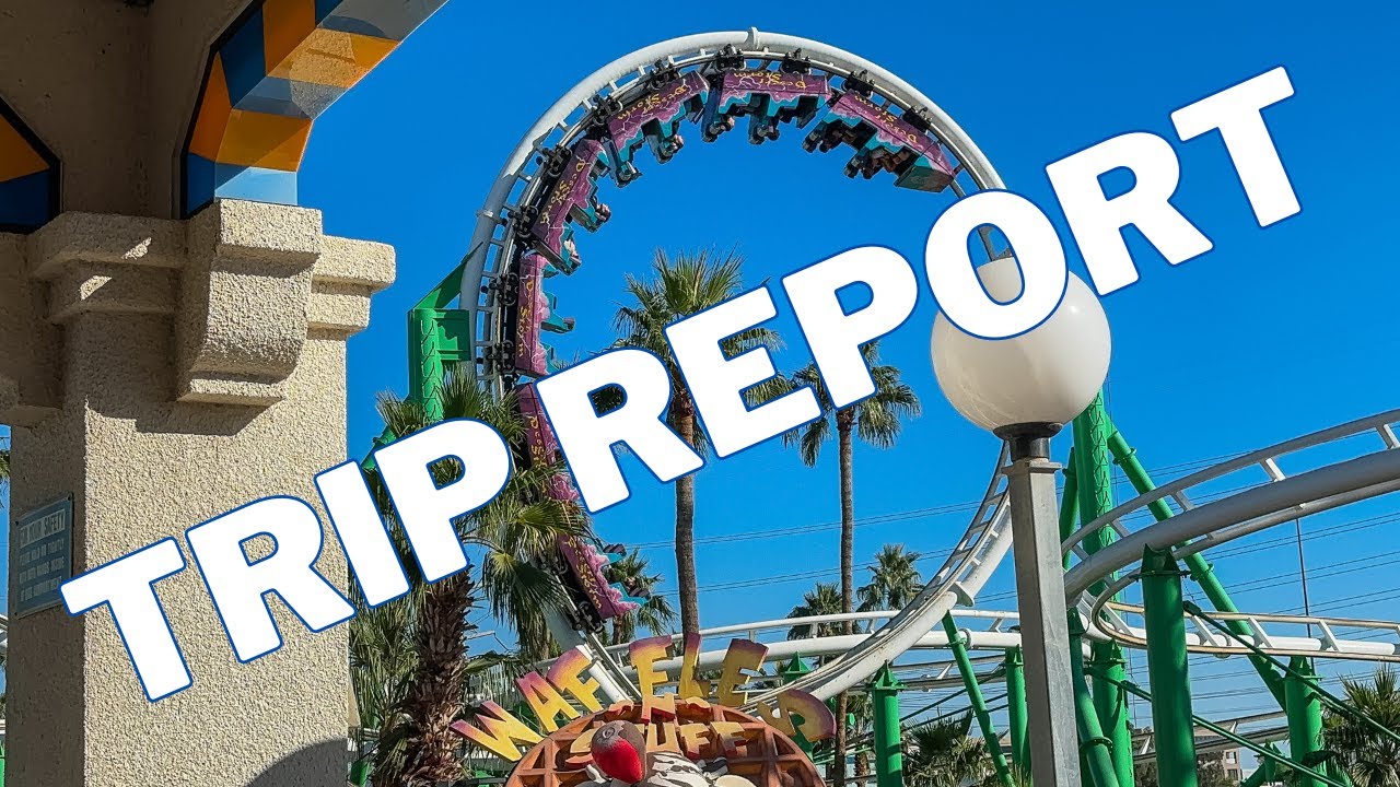 We Survived Desert Storm! Castles N' Coasters Trip Report - November 2023