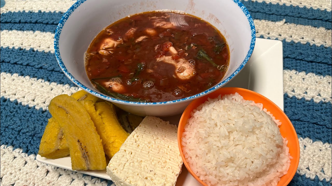 Sopa de frijoles Nicaraguense la mas sabrosa