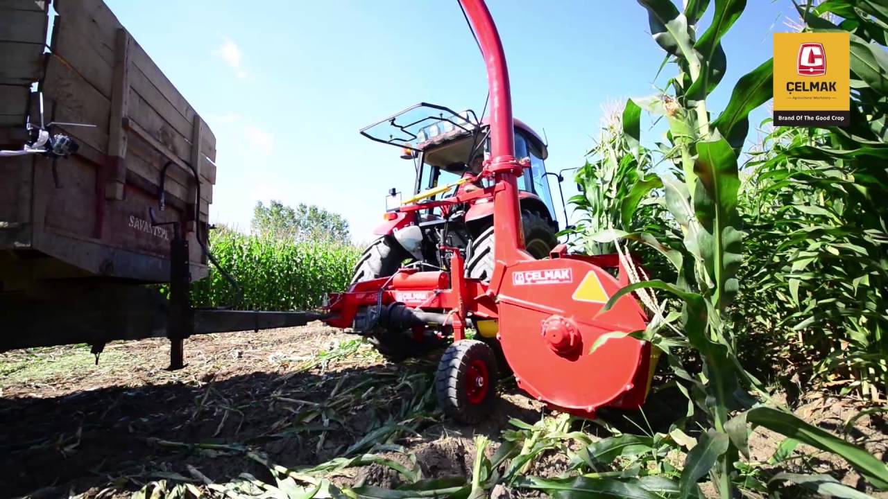 &Ccedil;elmak Tek Sıralı Mısır Silaj Makinası