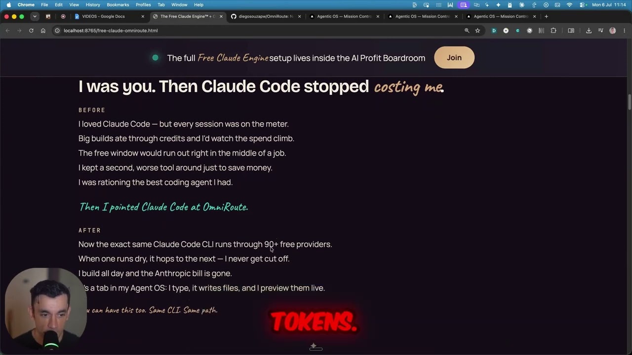 Хватит платить за Claude! 🚫 Навсегда забудьте о надоедливых лимитах токенов.