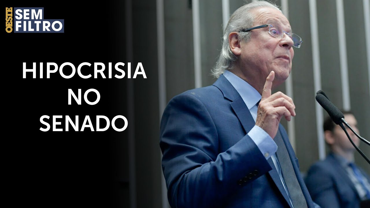José Dirceu, o chefe do mensalão, vai ao Senado exaltar a democracia