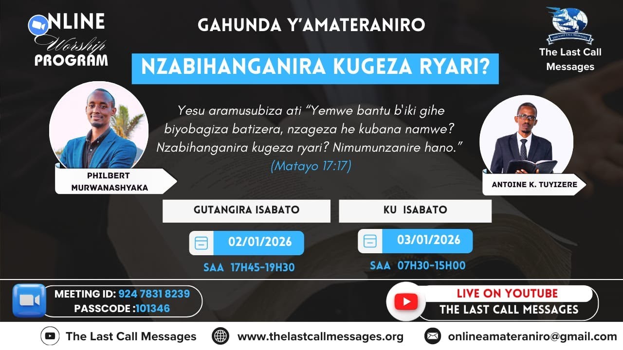 NZABIHANGANIRA KUGEZA RYARI? by Philbert MURWANASHYAKA