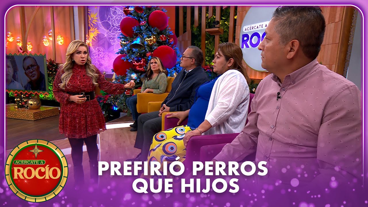 Prefirió perros que hijos | 12.12.25 | Acércate a Rocío