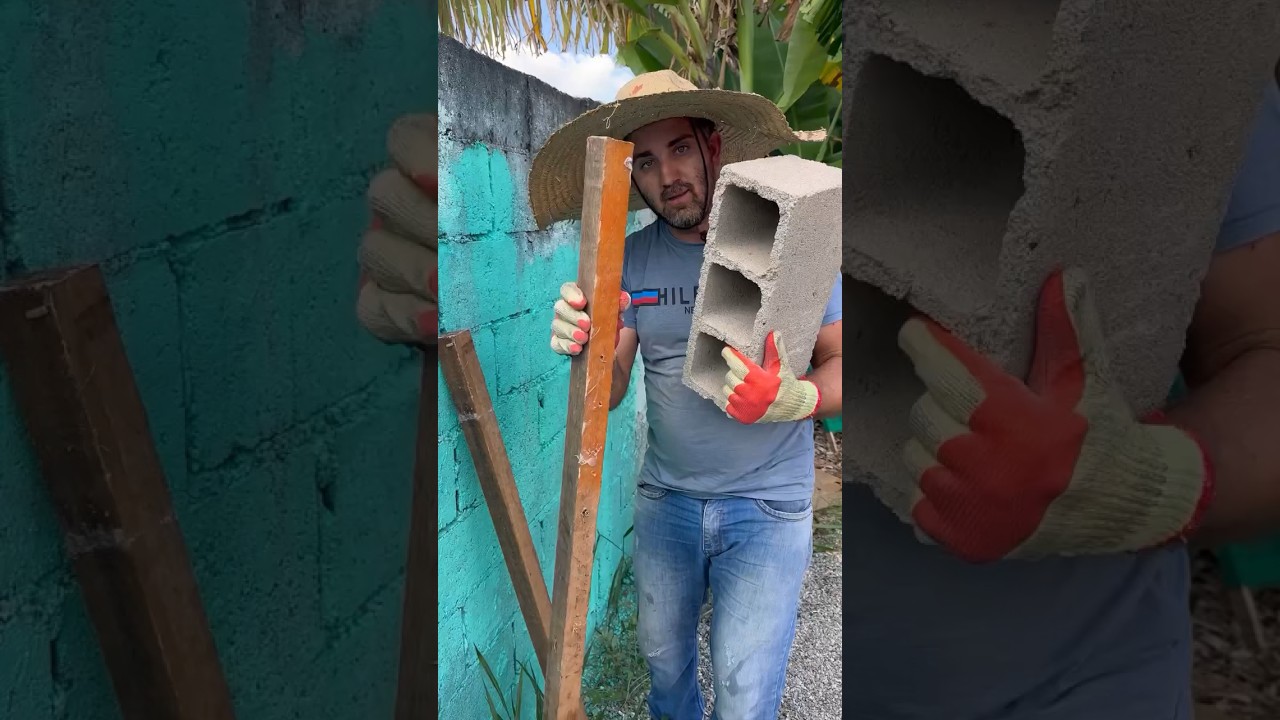 Andaime mais Pr&aacute;tico do Mundo #pedreiro #construcaocivil #andaime #diy