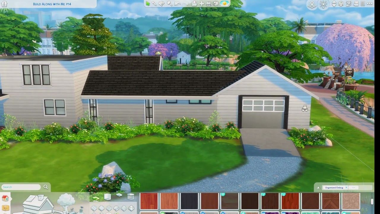 The Sims 4 Farmhouse Build-Along 🏡 Part 5 | Floor Plan | Base Game Only