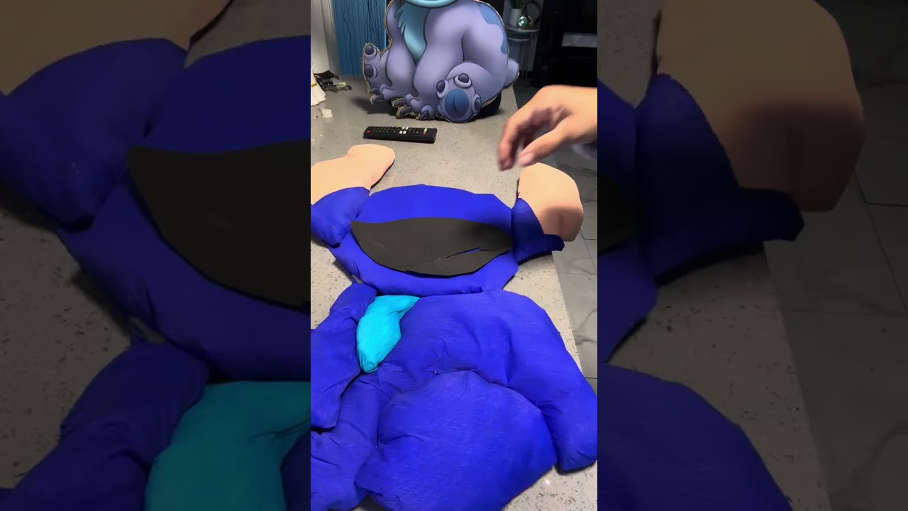 Intentando hacer  una piñata de stitch sin experiencia 🫣