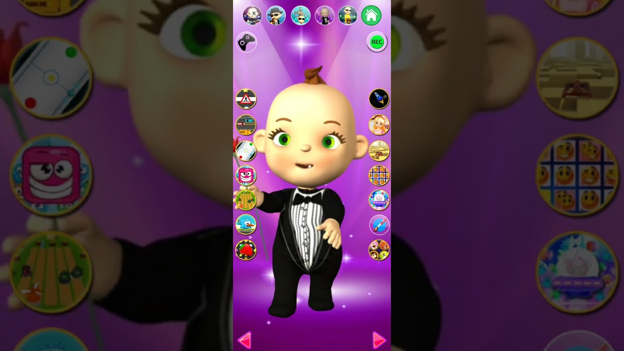 Talking babsy baby music Star gameplay 